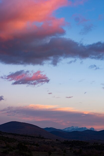 Beautiful skyscape during daytime