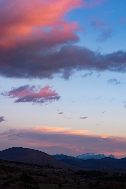 Beautiful skyscape during daytime