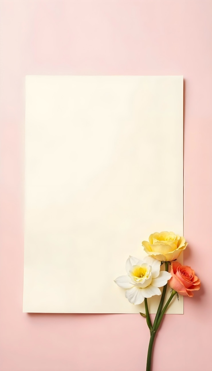 무료 Photo 아름다운 봄 꽃 프레임