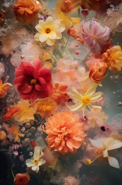 Beautiful spring floral wallpaper