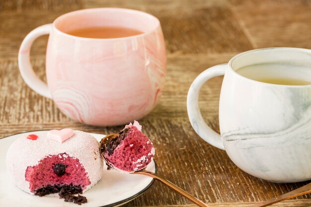 お茶の美しい静物