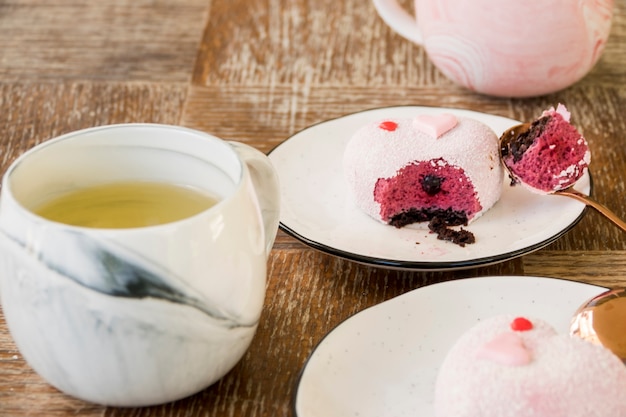 Free photo beautiful still life of tea