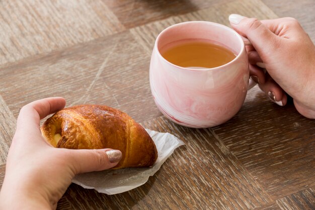 お茶の美しい静物