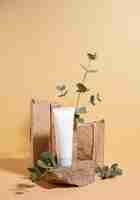 Free photo beautiful still life with herbal medicine