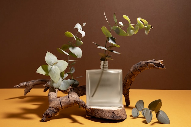 Beautiful still life with herbal medicine