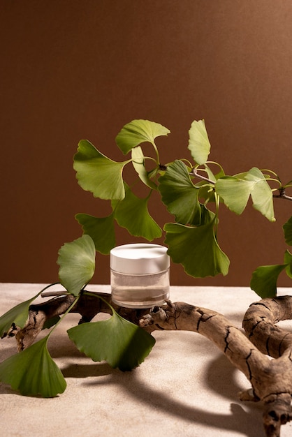 Beautiful still life with herbal medicine