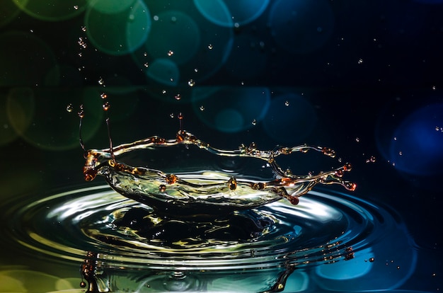 Foto gratuita bella natura morta con acqua