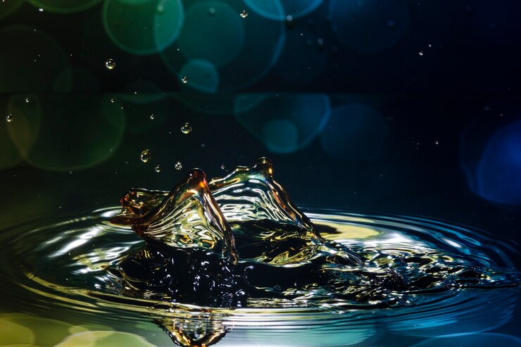 Free Photo beautiful still life with water