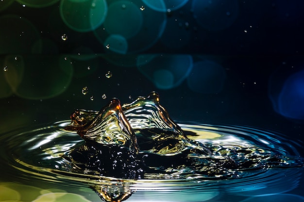 Beautiful still life with water