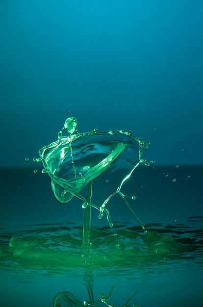 Foto gratuita bella natura morta con acqua