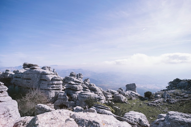 Beautiful stony landscape