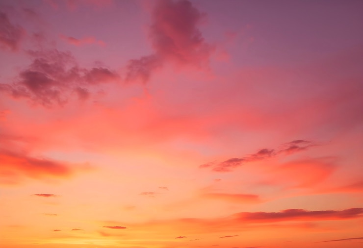 Free Photo beautiful sunset sky