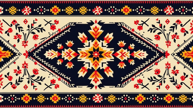 A beautiful traditional ornament from Romania