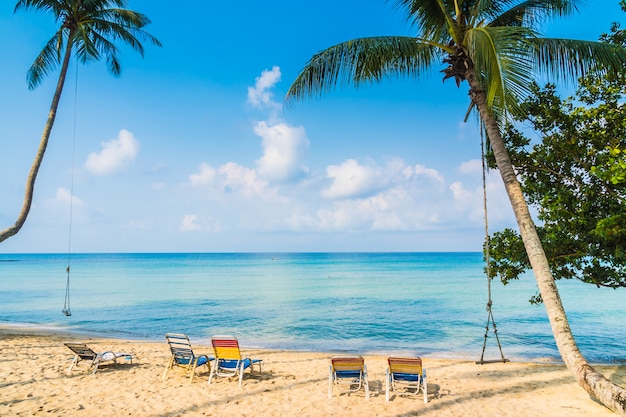 Beautiful tropical beach and sea