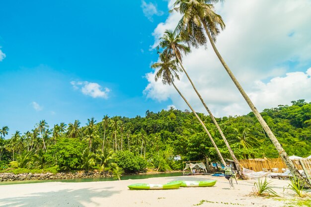 Beautiful tropical beach and sea 