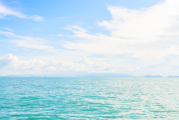 Beautiful tropical island  and sea in thailand