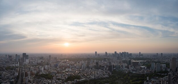 Beautiful urban view daytime