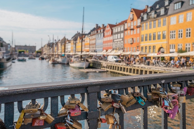 Canal Views: Colorful Buildings in Nyhavn, Copenhagen, Denmark (Free Stock Photos)