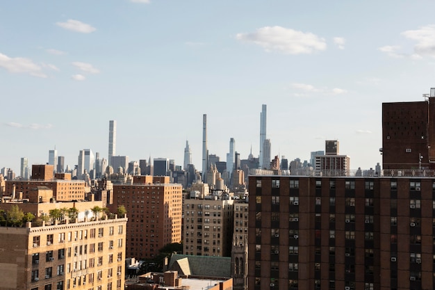 Foto gratuita bella vista sugli edifici della città