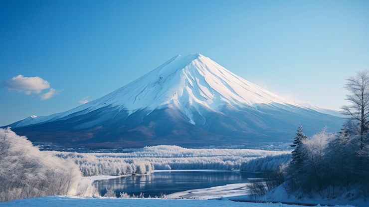 無料Photo 美しい火山の風景