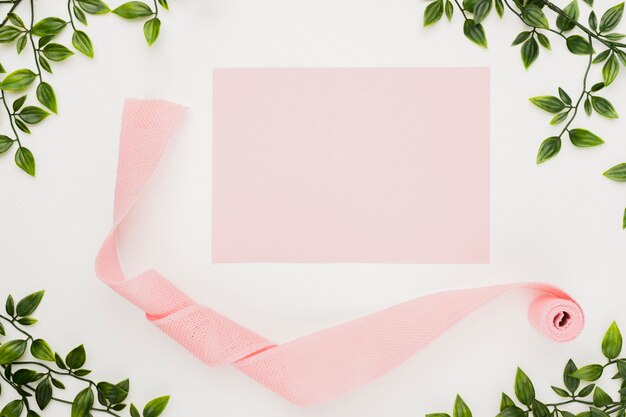 Beautiful wedding invitation card template