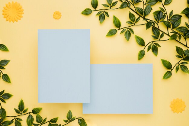 Beautiful wedding invitation card template