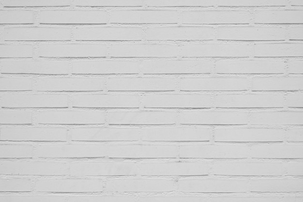 Beautiful white brick wall background