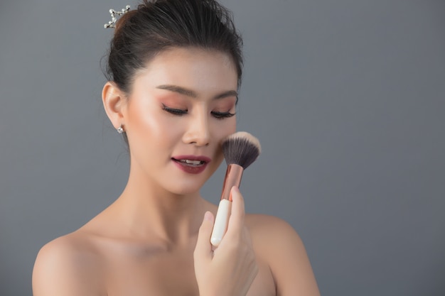 Free Photo beautiful woman face.