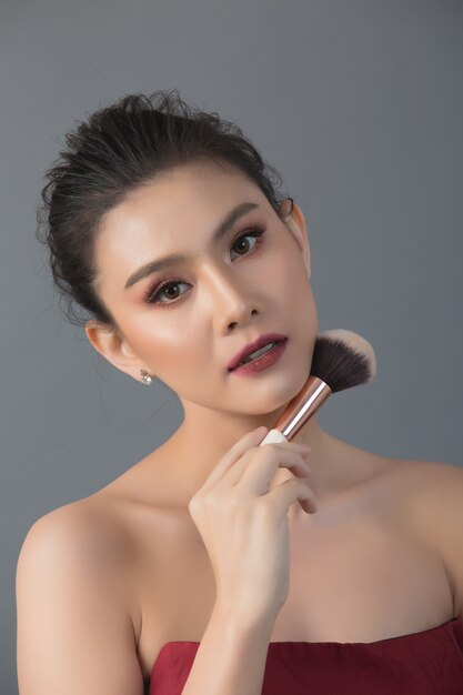 Free Photo beautiful woman face.