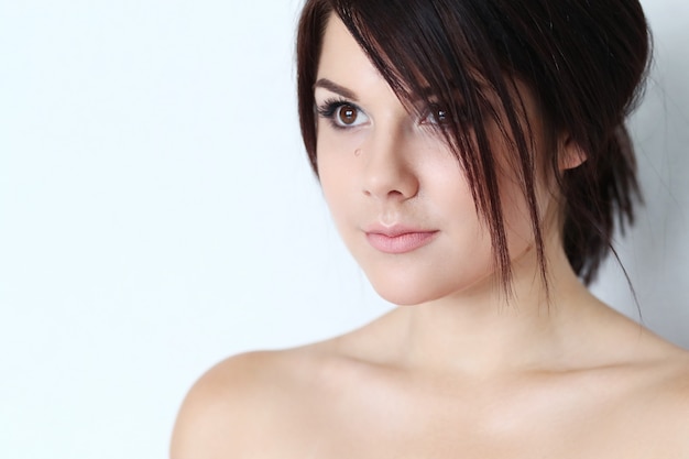 Free photo beautiful woman portrait