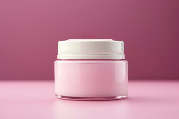 Free Photo beauty and cosmetics product with soft pink tones