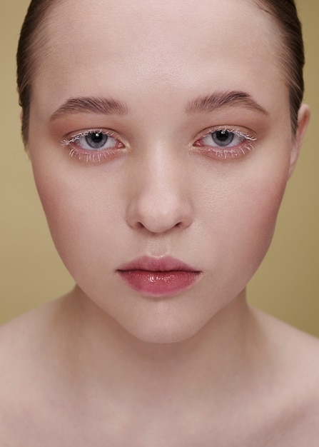 Beauty portrait of young woman