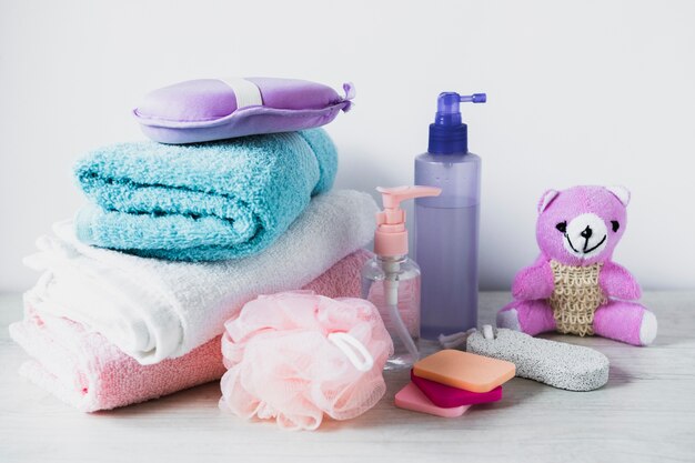 Free photo beauty product still life