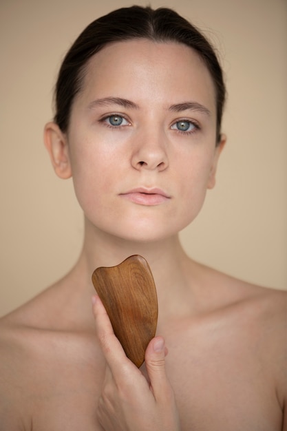 Beauty and treatments portrait