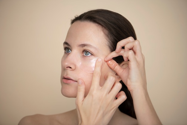 Beauty and treatments portrait