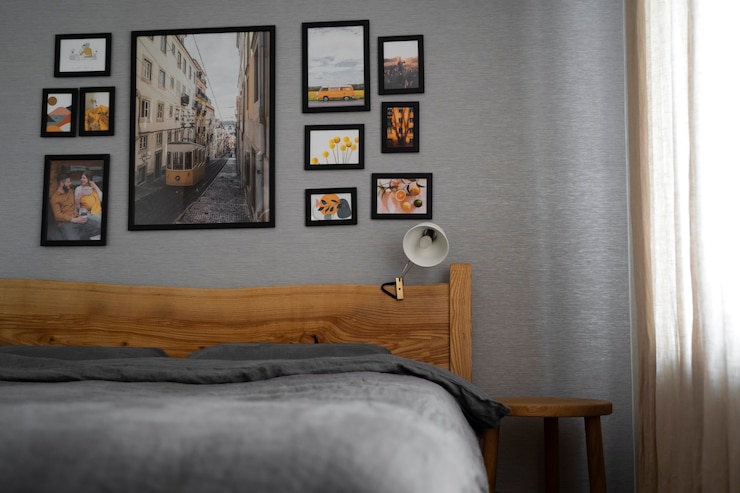 Free Photo bed arrangements still life