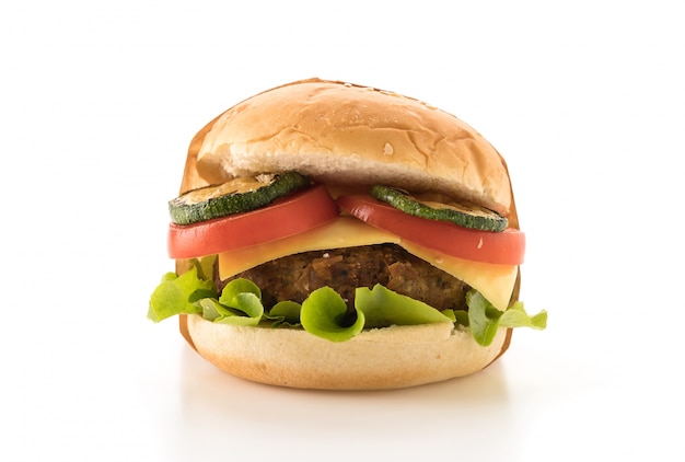 Foto gratuita hamburger di manzo