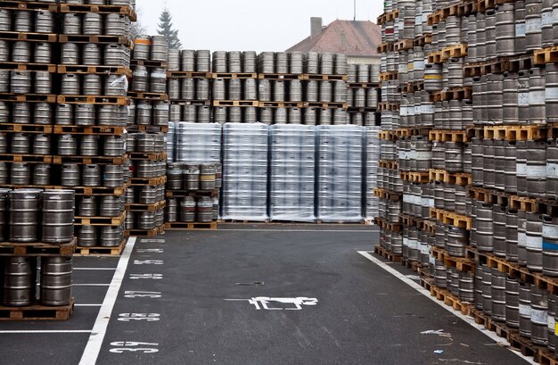 Beer kegs