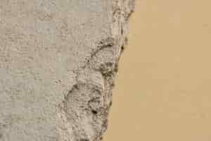 Free photo beige gypsum panel with copy space