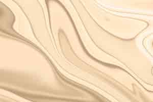 Free photo beige marble wave paint background