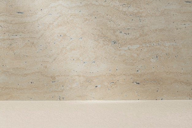 Beige stone product backdrop, showcase