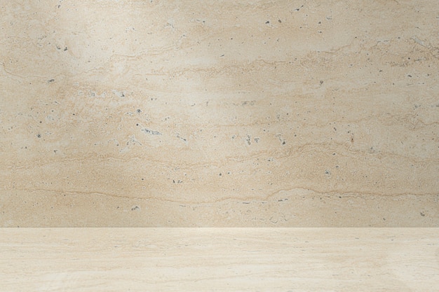 Beige stone product backdrop, showcase