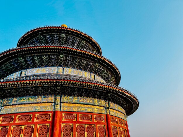 중국 베이징의 역사적인 천단(Temple of Heaven)
