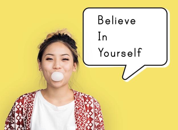 Free Photo believe in yourself confidence encourage strength