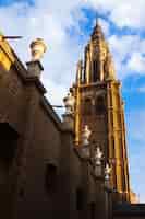 無料写真 トレド大聖堂の鐘楼