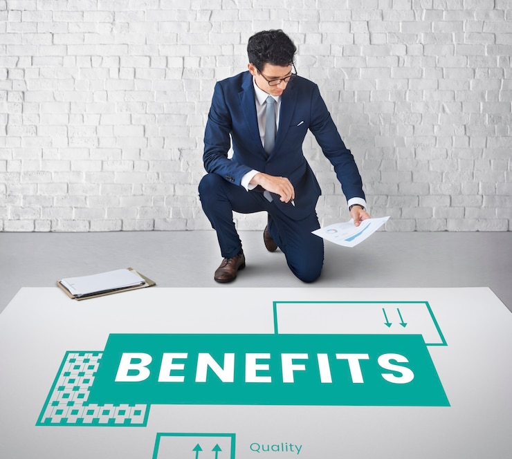 Free Photo benefits wages salary advantage income
