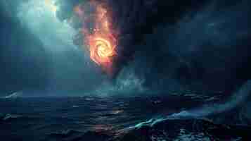 Free photo bermuda triangle mystery event