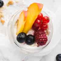 Free photo berries and nectarine bio food lifestyle concept