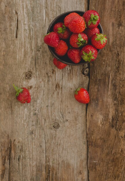 Berries on the table