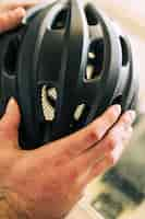 Free photo bike helmet